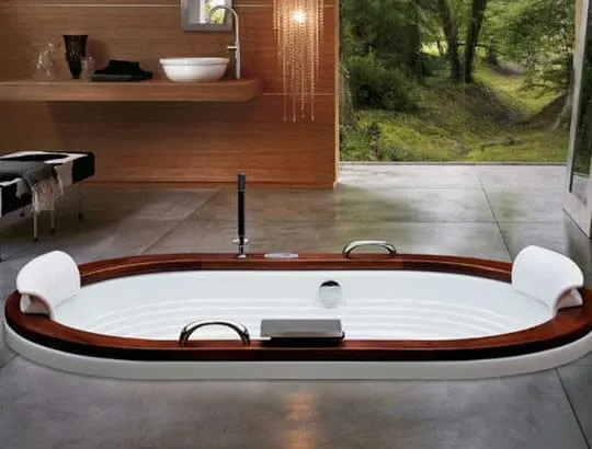 Banheira Europe Wood Jacuzzi